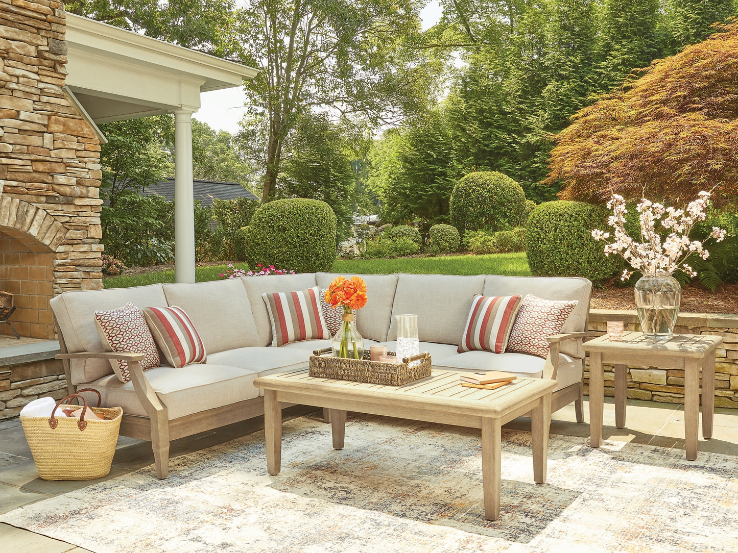 Clare View 3-Piece Outdoor Sectional