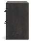 Hollivern King Panel Bed, Dresser, Mirror, Chest and Nightstand