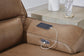 DeepWakes 4-Piece Reclining Sectional with Chaise and Storage Console