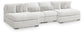 Cuddle Plush 4-Piece Sectional with Chaise