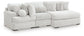 Cuddle Plush 3-Piece Sectional with Chaise