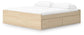 Onita King Platform Bed with 2 Side Storage