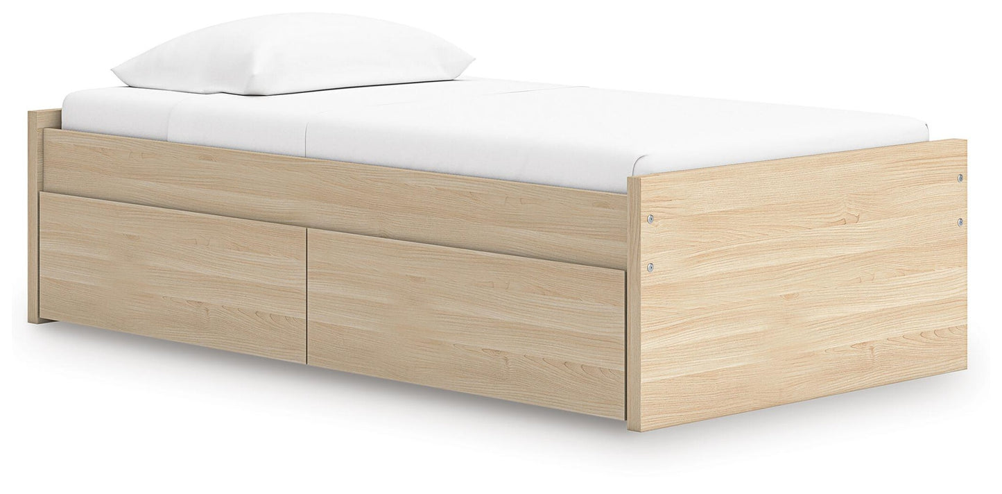 Onita Twin Platform Bed with 1 Side Storage