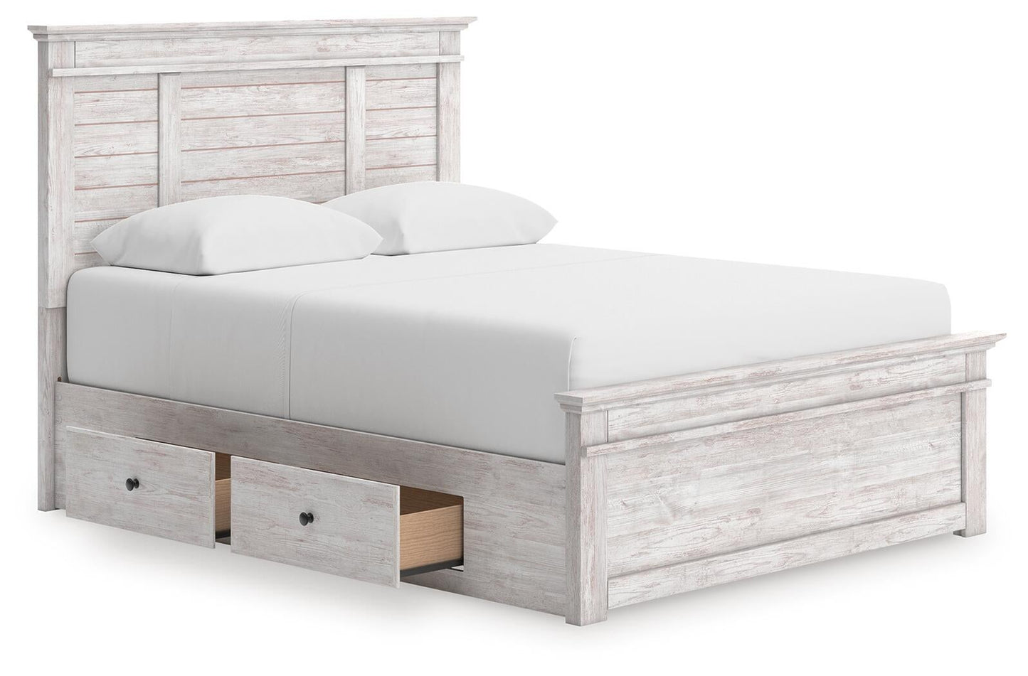 Makidern Queen Panel Storage Bed