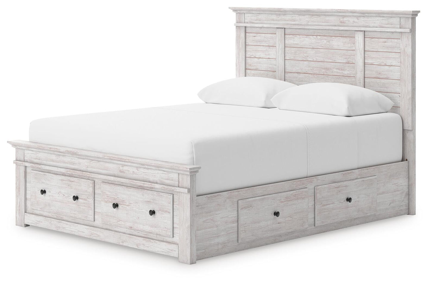 Makidern Queen Panel Storage Bed