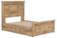 Makidern Full Panel Storage Bed
