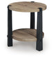 Ridgester Round End Table