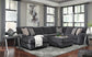 Tracling 3-Piece Sectional with Chaise