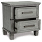 Russelyn Two Drawer Night Stand