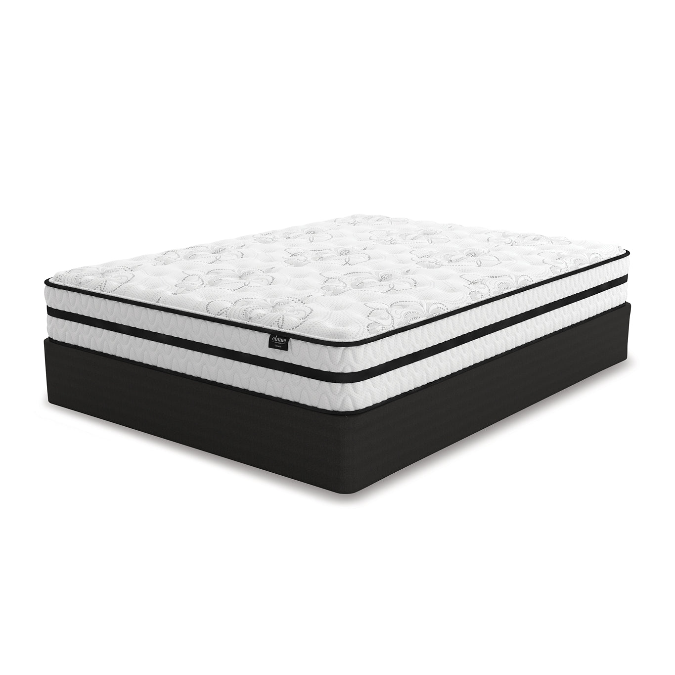 Chime 10 Inch Hybrid Queen Mattress and Pillow
